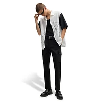 Performance-Stretch Jersey Cargo Trousers