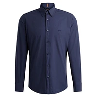 Regular-Fit Cotton Poplin Shirt