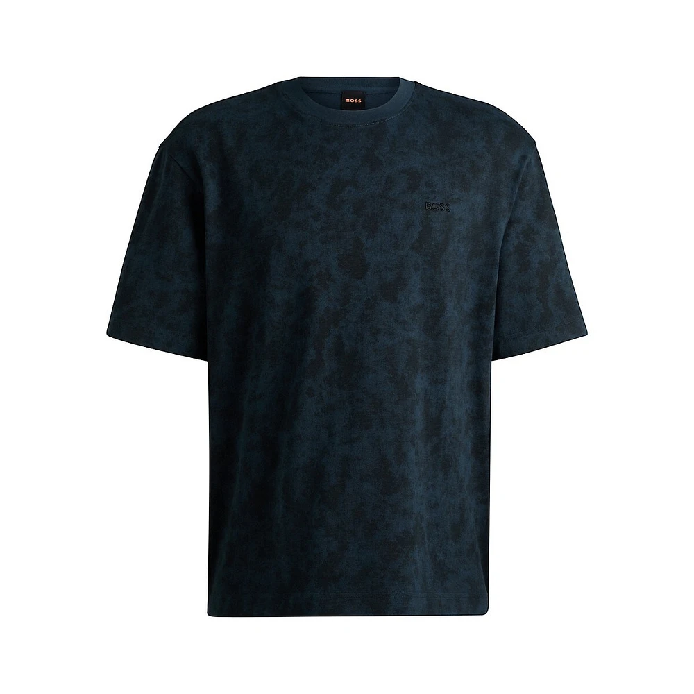 Printed Cotton-Jersey T-Shirt