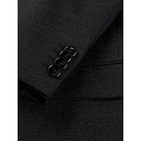 Houston Slim-Fit Micro-Patterned Virgin Wool Suit