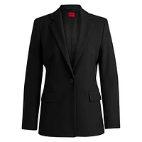 Regular-Fit Stretch Blazer