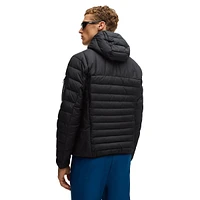 Water-Repellent Padded Jacket With Decorative Reflective Details