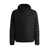 Water-Repellent Padded Jacket With Decorative Reflective Details