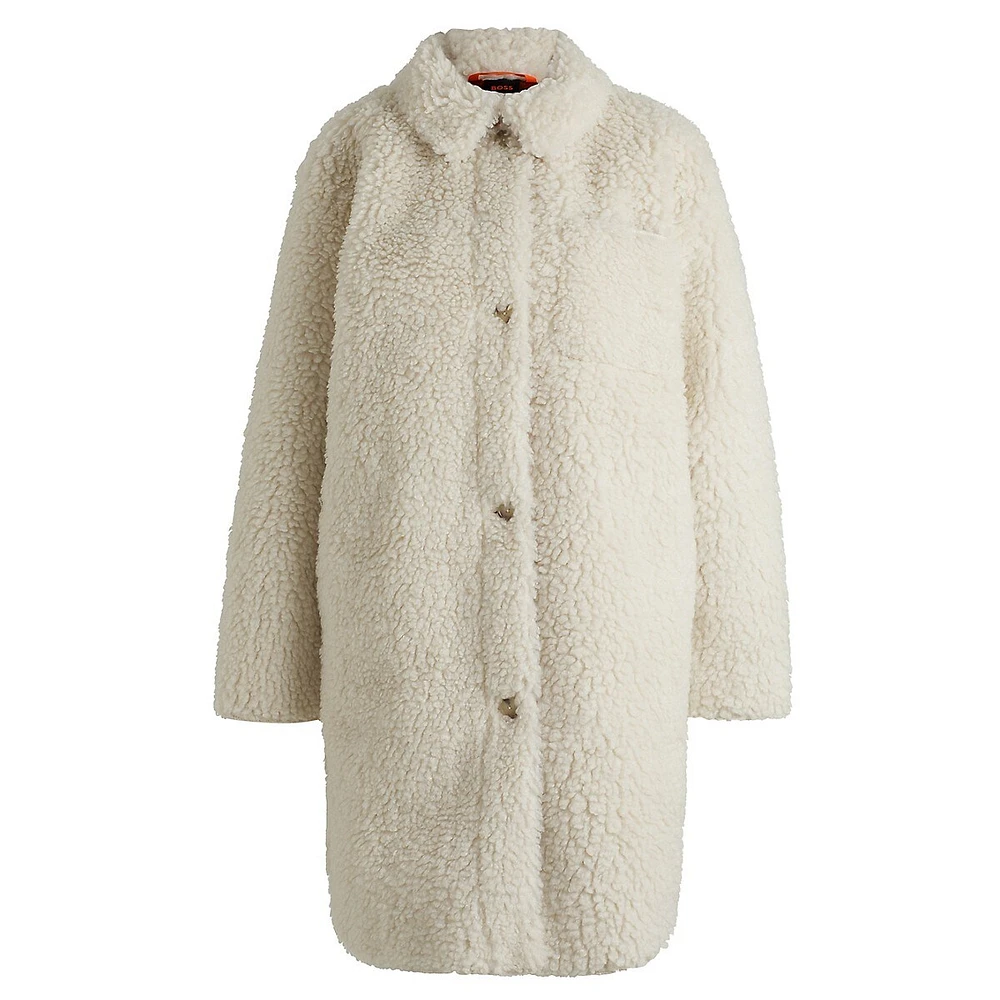 Faux Fur Teddy Coat