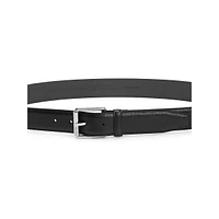 Textured Leather Belt