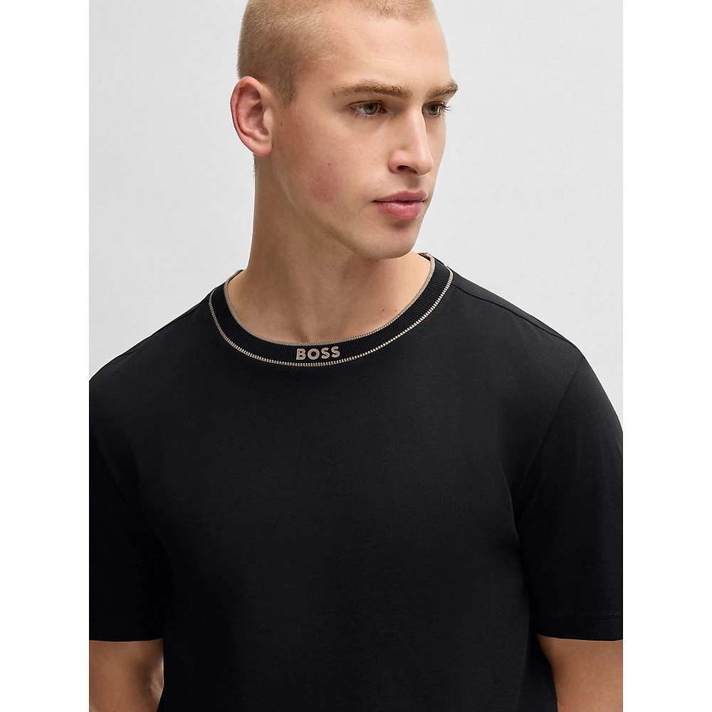 Logo Collar T-Shirt