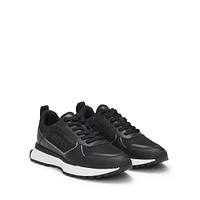 Men's Jonah Mixed-Media Trainers