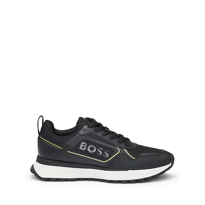 Men's Jonah Mixed-Media Trainers