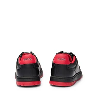 Men's Contrast-Trim Logo Sneakers