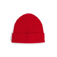 Unisex Logo-Lettered Virgin Wool Toque