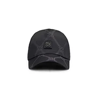 Stacked-Logo Twill Ball Cap