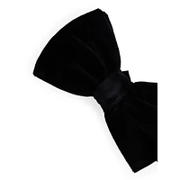 Pre-Tied Cotton Velvet Bow Tie