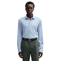 Slim-Fit Stretch-Cotton Jersey Shirt