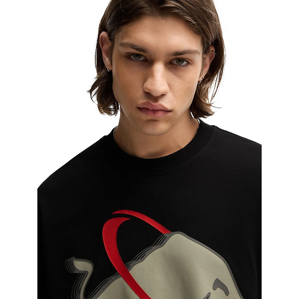 Hugo x RB Signature Bull Motif T-Shirt