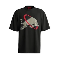 Signature Bull Motif T-Shirt