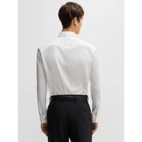 Slim-Fit Easy-Iron Stretch-Cotton Poplin Shirt