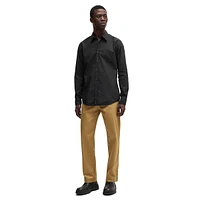 Regular-Fit Cotton Poplin Shirt