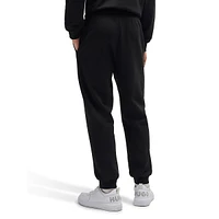 Cotton-Terry Track Pants With Smiley-Face Logo Patch