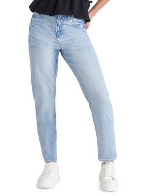 ​High-Rise Mom Jeans