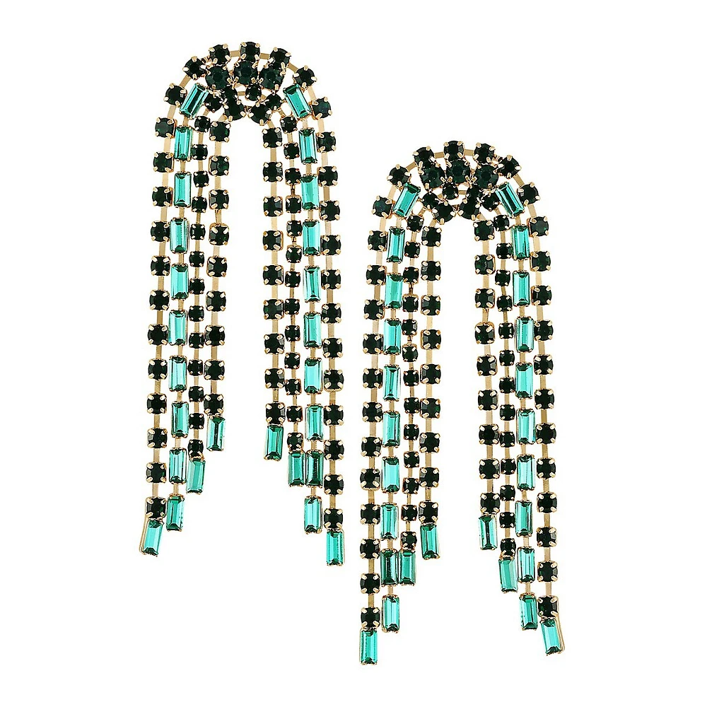 Beaded Cupchain Earrings