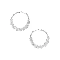 Twisted Cupchain Hoop Earrings