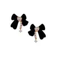 Velvet & Heart Cubic Zirconia Earrings