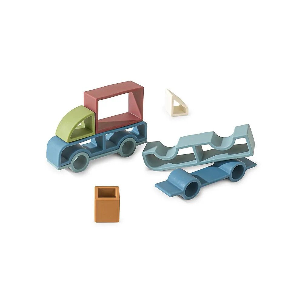 2-Pack Stackable Silicone Cars Set