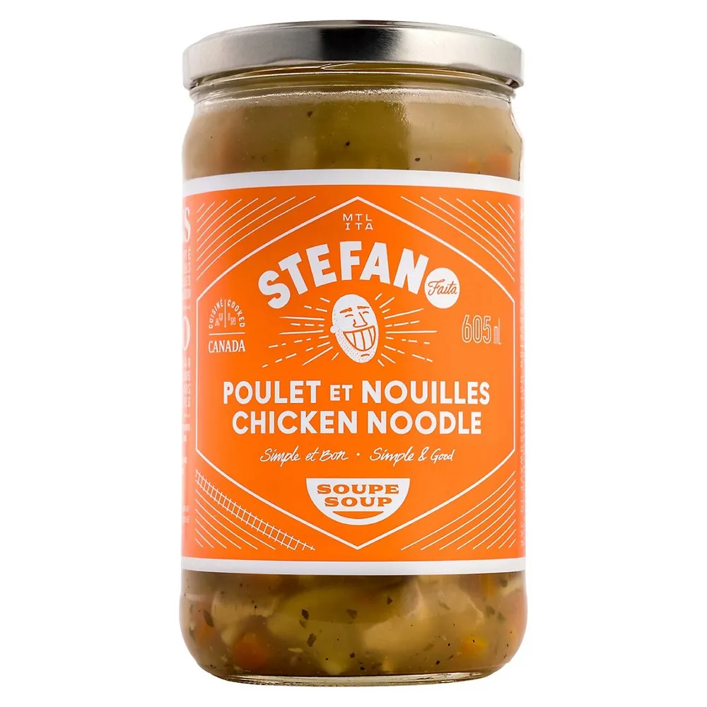 Soupe poulet et nouilles