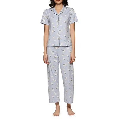 Pyjama à motif floral