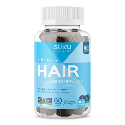 Vitamines Luscious Hair, 60 gommes