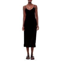 Kourtney Silk Slip Dress