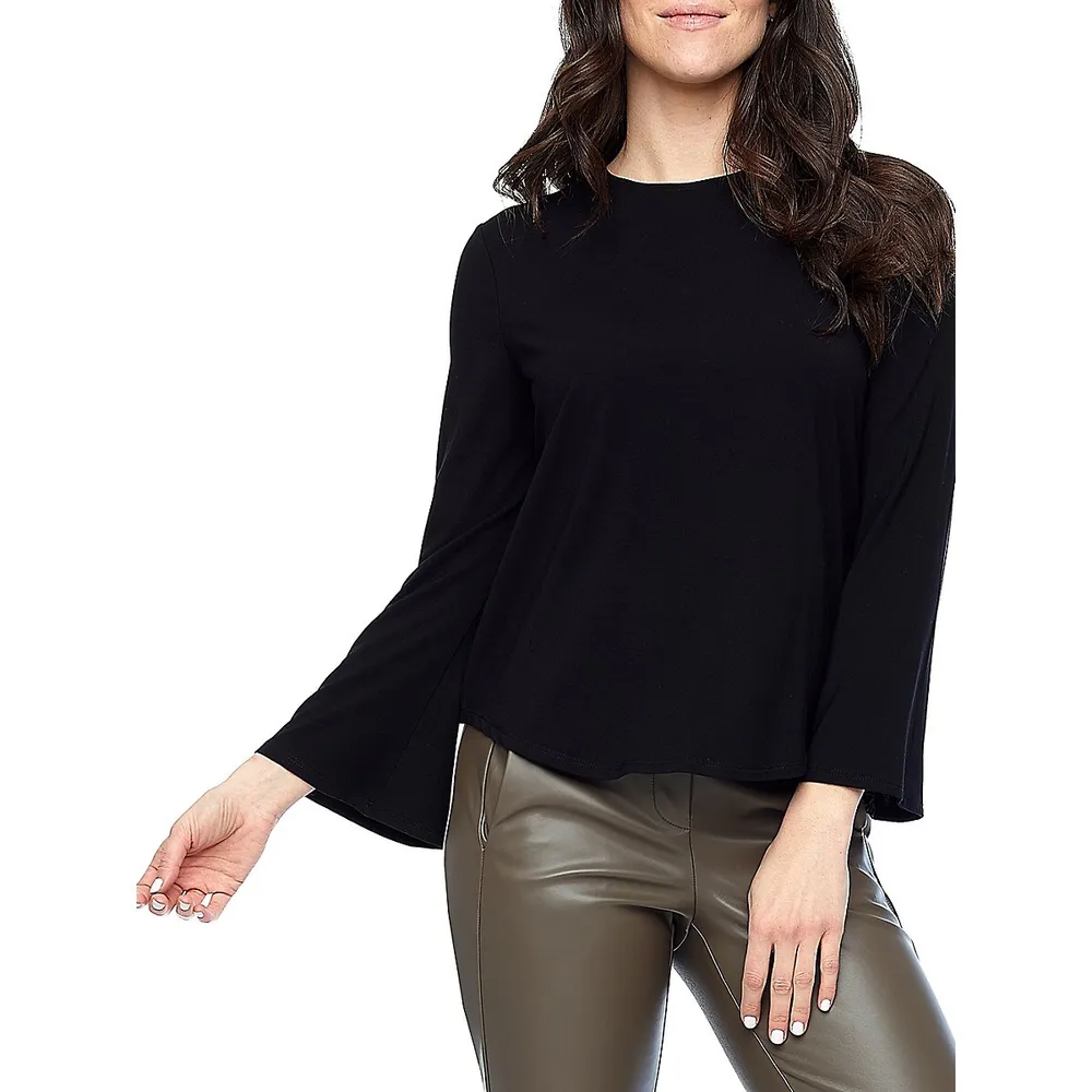 Sandy Bell-Sleeve Top