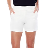 Lisa Palermo Slim-Fit Pull-On Shorts