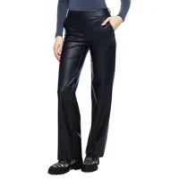 Yaelle Vegan Faux Leather Wide-Leg Pants