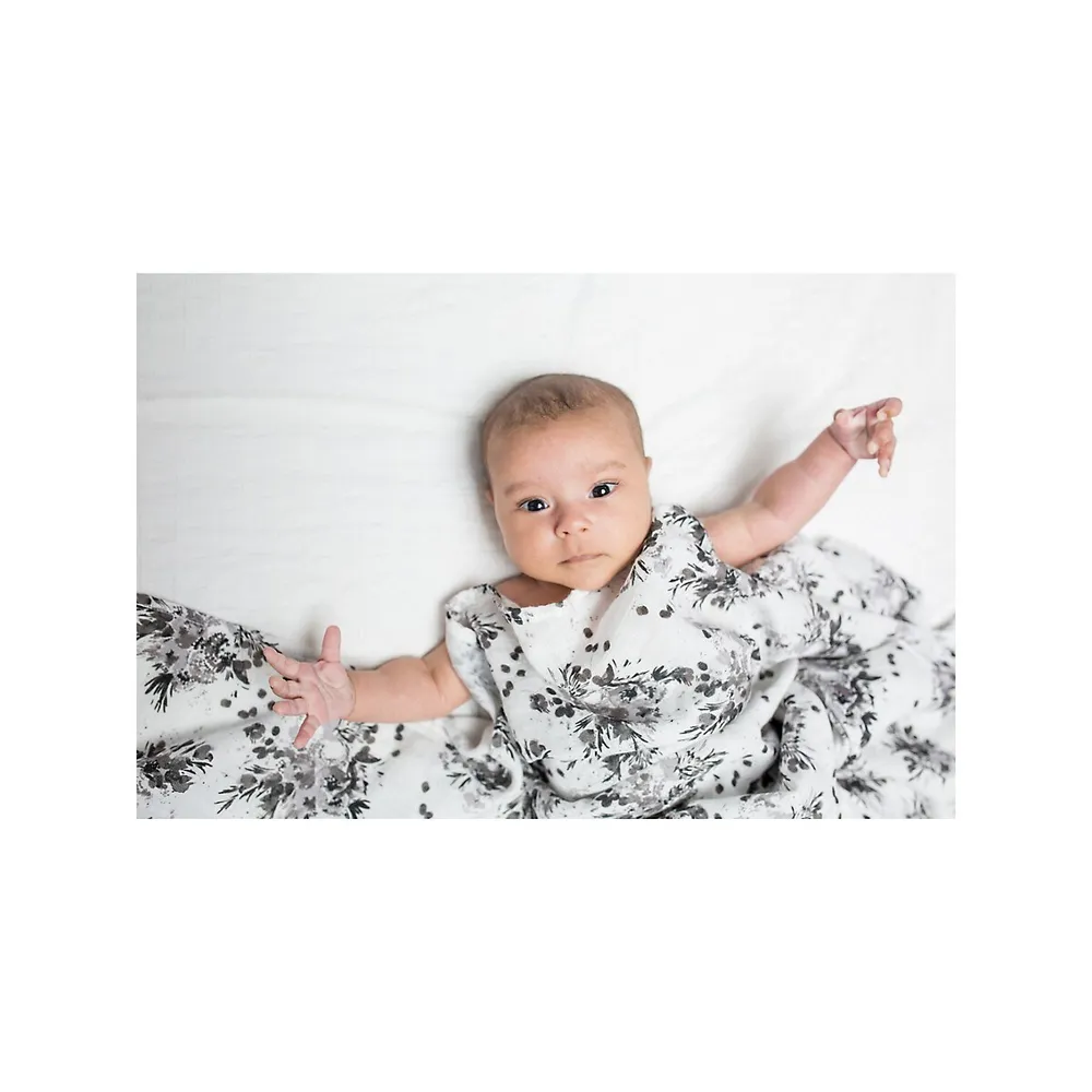 Bamboo-Cotton Blend Swaddle Blanket