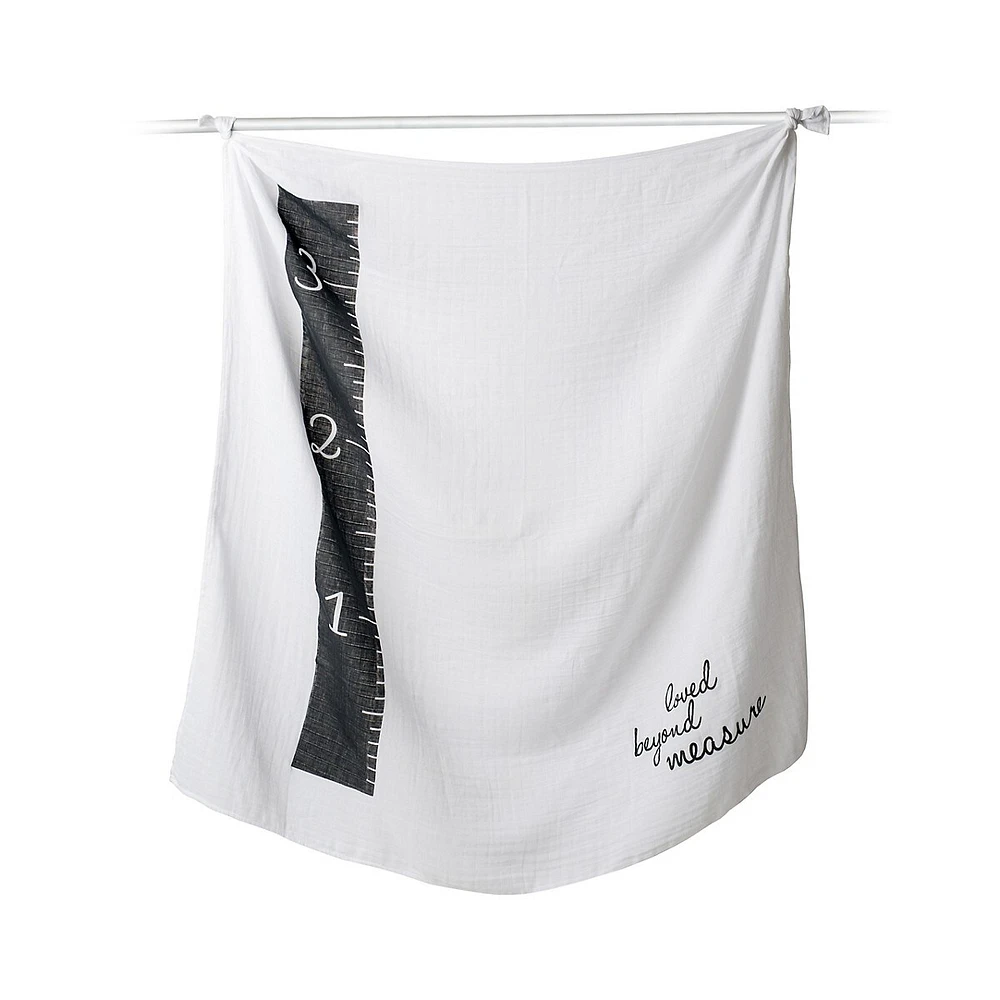 Loved Beyond Measure Muslin Blanket and Card Set