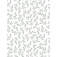 Cotton Muslin Change Pad Cover - Greenery Print