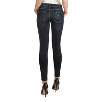 Low-Rise Power Skinny Jeans