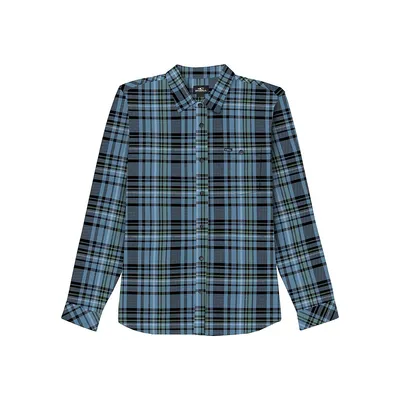 Redmond Stretch Woven Plaid Flannel Shirt