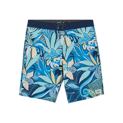 Cooper Hypderdry DWR Tropical-Print Volley Shorts