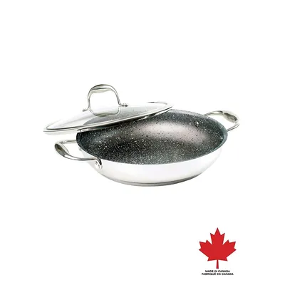 Accolade 32cm Non-Stick Everyday Pan with Glass Lid