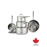 Stainless Steel 10-Piece Cookware Set