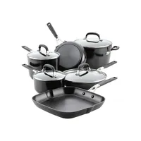 Forged 10-Piece Hard-Anodized Cookware Set