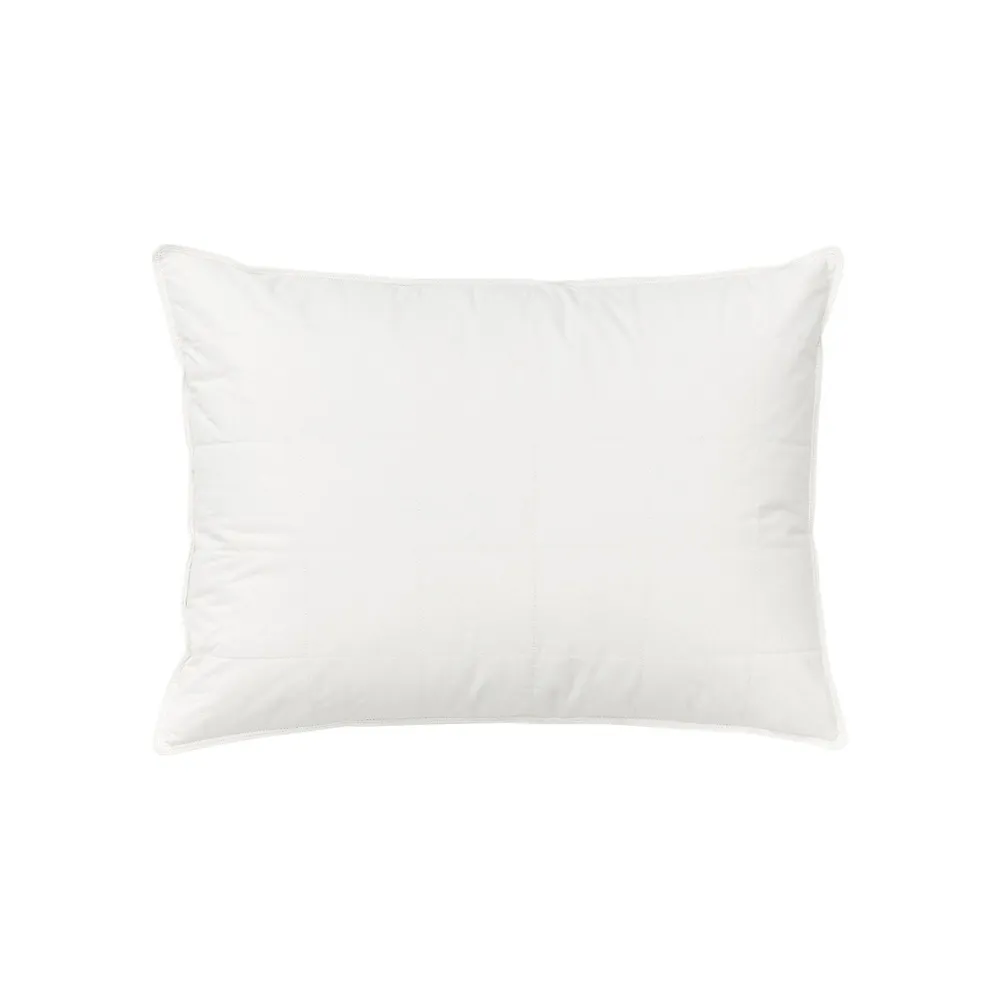 Silk-Lined Double-Stitch Pillow
