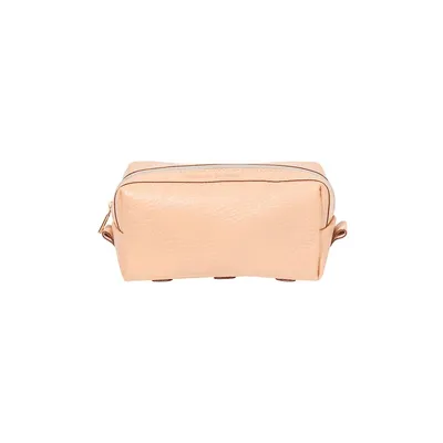 Vegetable-Tanned Leather Toiletry Pouch