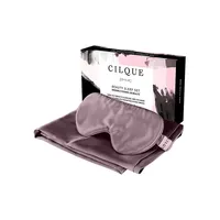 Lustrous Silk Beauty Sleep Collection 2-Piece Pillowcase & Eyemask Travel Set