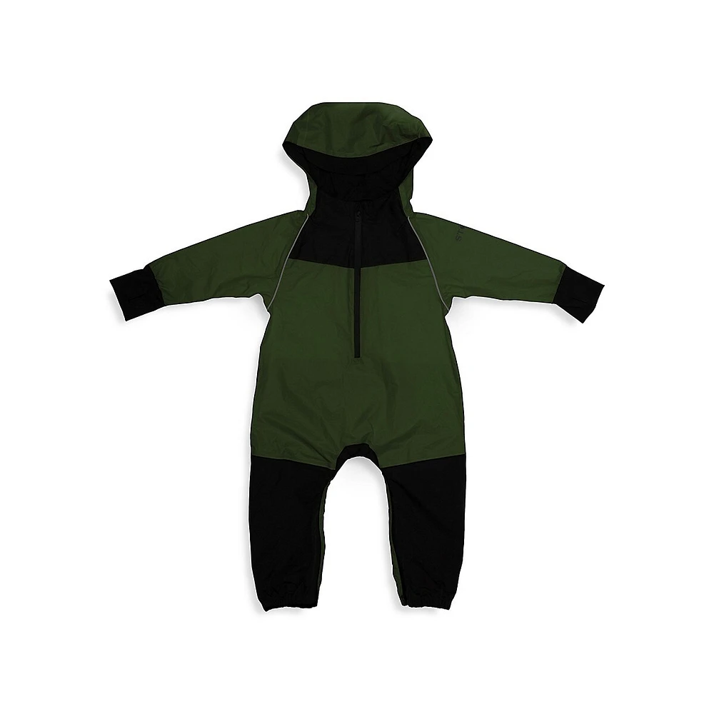 Baby's Colourblock Rain Suit