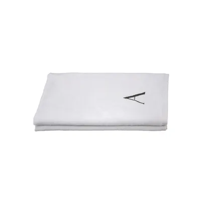 Monogram Letter 2-Piece Hand Towel Set
