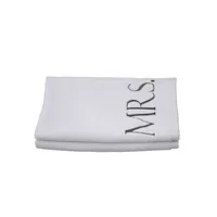 Monogram Mrs 2-Piece Guest Towel Set