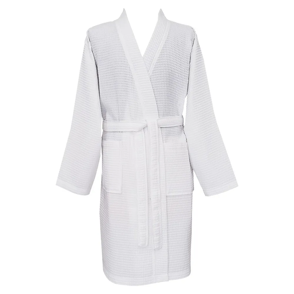 Turkish Cotton Terry Waffle Robe